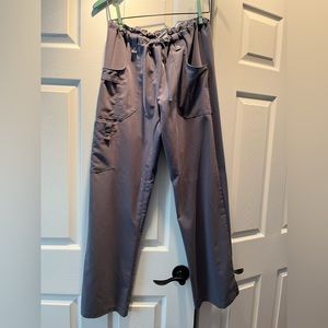 Dickies women’s XTreme stretch fit drawstring flare leg scrub pant